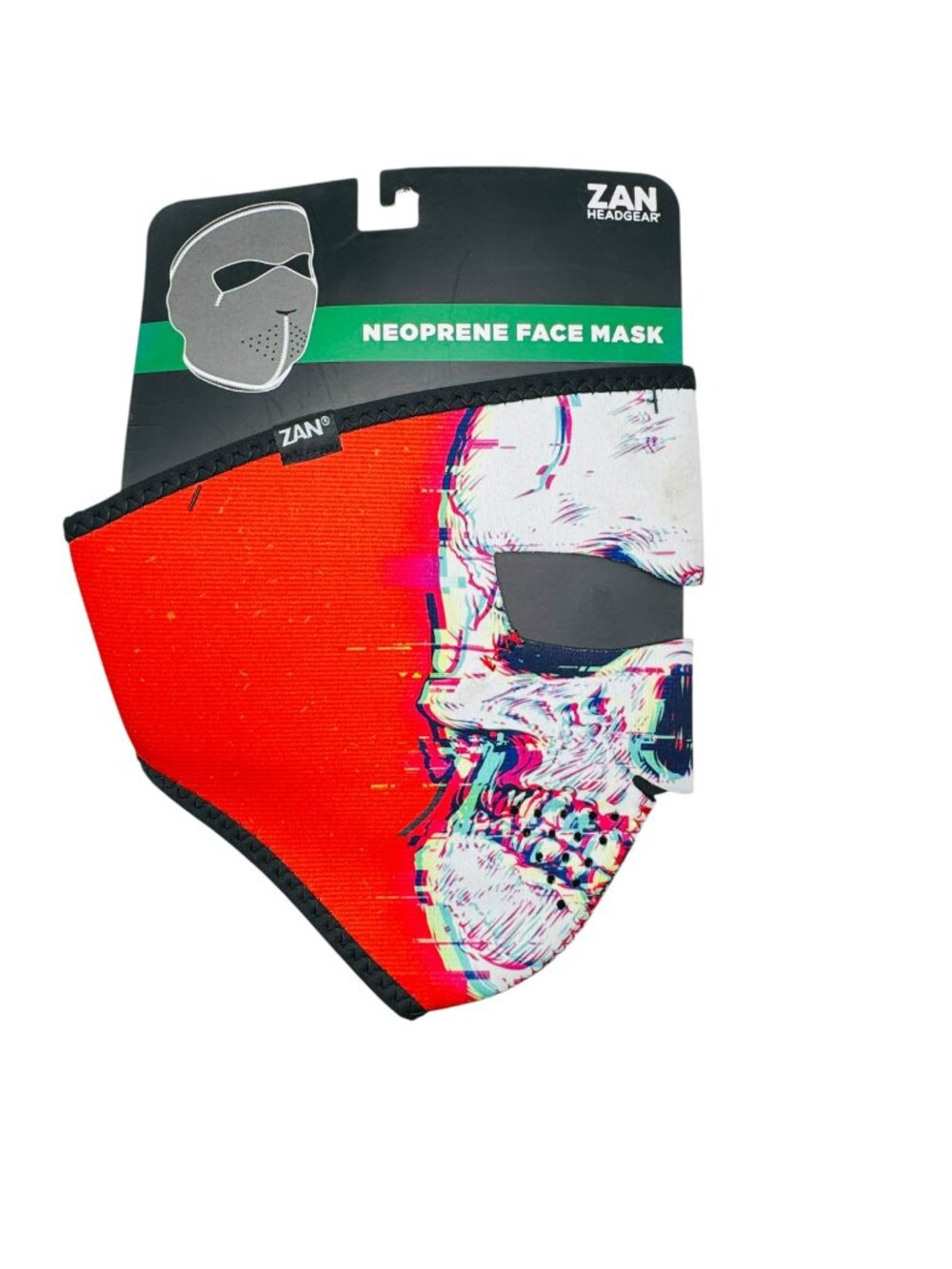 Zan Headgear Neoprene Face Mask With Skull Design